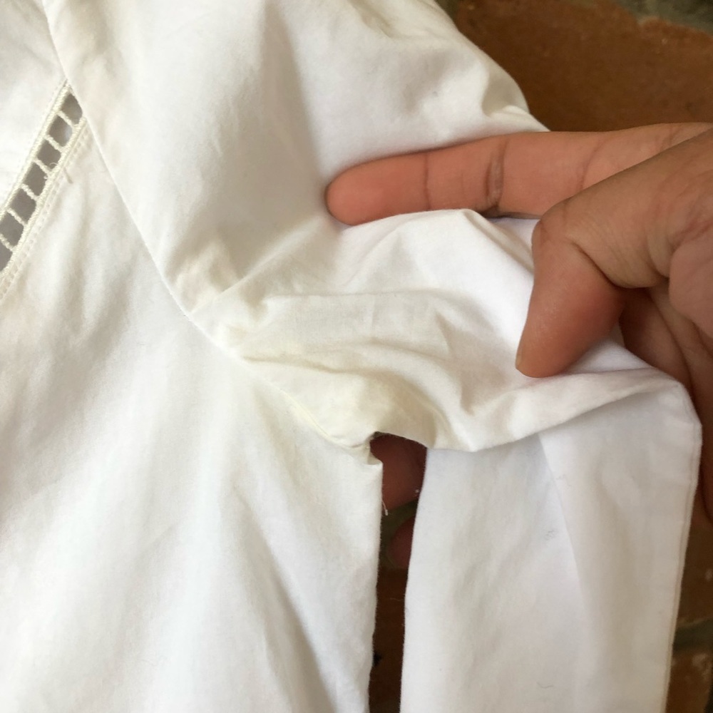 Thakoon Eyelet Button Down Blouse - image 6